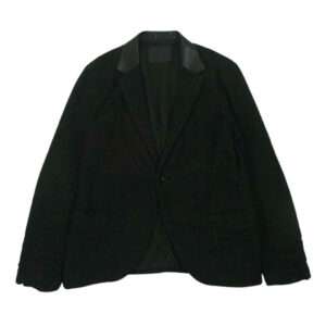 バックラッシュ 1459-03 リネン ウール 襟レザー切替 ジャケット 買取実績