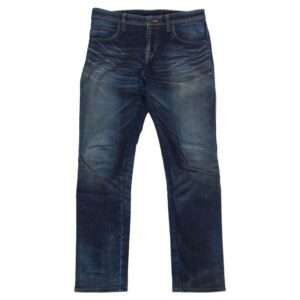 イサムカタヤマバックラッシュ 1483-07 ロゴレザーパッチ レザー切替ポケット ストレッチ スキニー デニムパンツ 買取実績