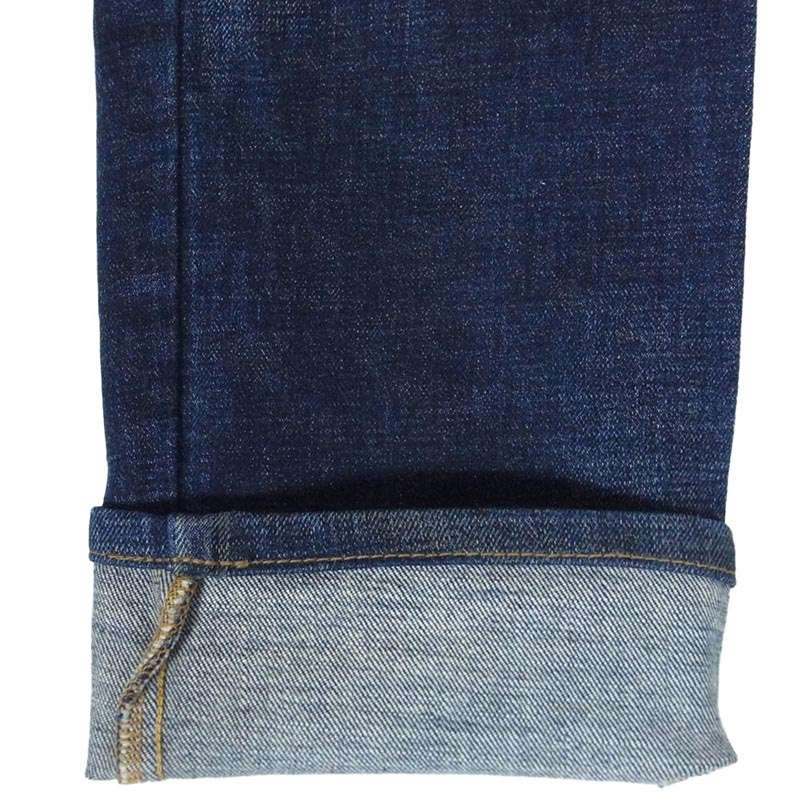 イサムカタヤマバックラッシュ 1483-07 ロゴレザーパッチ レザー切替ポケット ストレッチ スキニー デニムパンツ 買取実績 画像