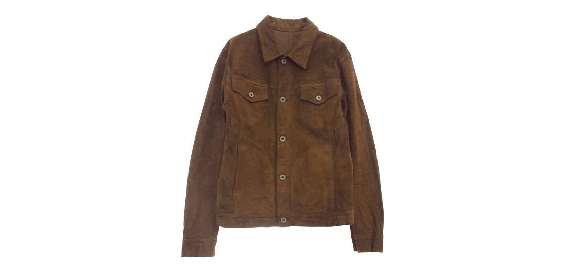 バックラッシュ 1496-04 JAPAN CALF GARMENT-DYED JACKET SUEDE FILERO 買取実績