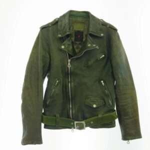 バックラッシュ × maxsix マックスシックス別注 JAPAN CALF FLEET WOOD 1498-03 ジャパンカーフ製品染め タンニン染め セミダブル ライダースジャケット 買取実績