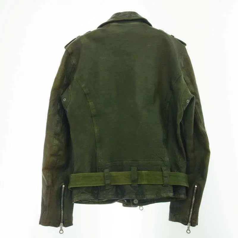 もくもく様 BACKLASHバックラッシュmaxsixジャパンカーフ製品染め M ISAMU KATAYAMA BACKLASH - ジャパンカーフタンニン 製品染め ダブル