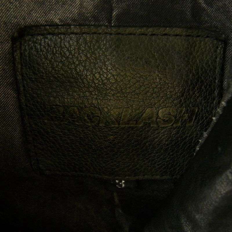 イサムカタヤマバックラッシュ 1604-03 × GULLAM グラム Hooded Coat Italian shoulder Cow leather イタリアン ダブルショルダー フーデッド コート 買取実績 画像