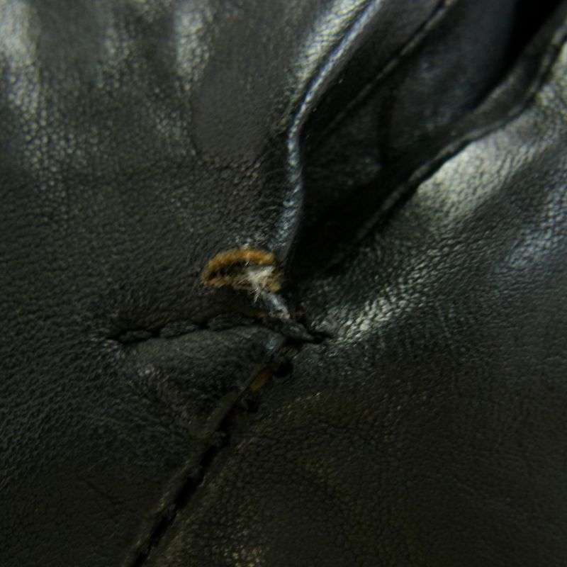 イサムカタヤマバックラッシュ 1604-03 × GULLAM グラム Hooded Coat Italian shoulder Cow leather イタリアン ダブルショルダー フーデッド コート 買取実績 画像