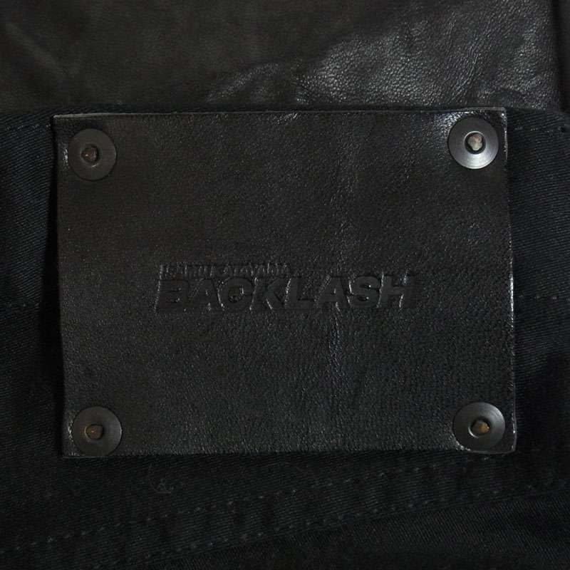 バックラッシュ 1636-02 DELTA BLUES ジャパンホースレザー切替パンツ 買取実績 画像