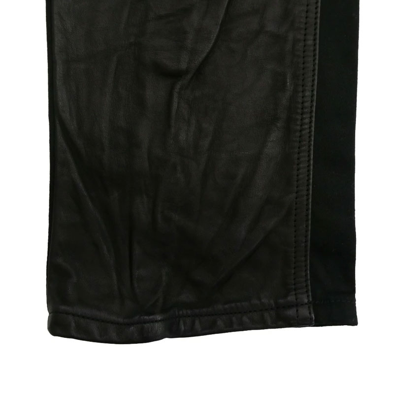 バックラッシュ 1636-02 DELTA BLUES ジャパンホースレザー切替パンツ 買取実績 画像