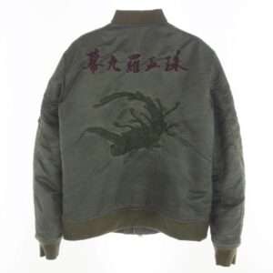 イサムカタヤマバックラッシュ 1722-01 幕九羅亜珠 不死鳥刺繍 MA-1 フライト ジャケット 買取実績