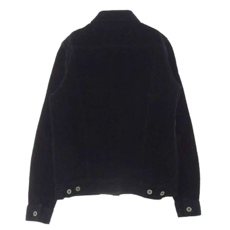 バックラッシュ 1878-07 NIGHT RIDE JAPAN CALF GARMENT-DYED JACKET ジャパンカーフ 白鞣し 製品染め ナイトライド スエード Gジャン ジャケット 買取実績 画像