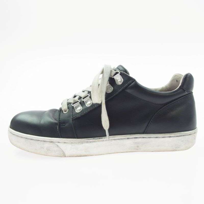 イサムカタヤマバックラッシュ 18SS 605-02 STEER GARMENT-DYED SNEAKERS LOW ステアレザー製品染め ローカット スニーカー 買取実績 画像