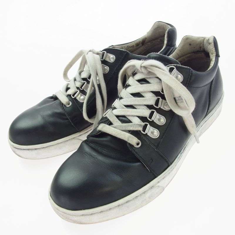 イサムカタヤマバックラッシュ 18SS 605-02 STEER GARMENT-DYED SNEAKERS LOW ステアレザー製品染め ローカット スニーカー 買取実績 画像