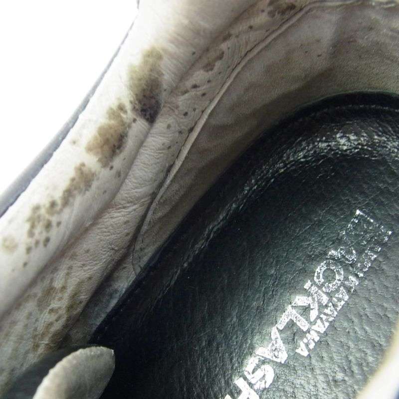 イサムカタヤマバックラッシュ 18SS 605-02 STEER GARMENT-DYED SNEAKERS LOW ステアレザー製品染め ローカット スニーカー 買取実績 画像