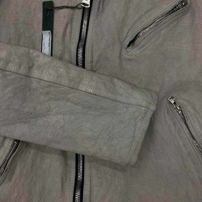 イサムカタヤマバックラッシュ 1927-06 JAPAN CALF NATURAL DYED “GARMENT-WASH” DOUBLE RIDERS ジャパンカーフ 製品洗い ダブルライダース 買取実績 画像