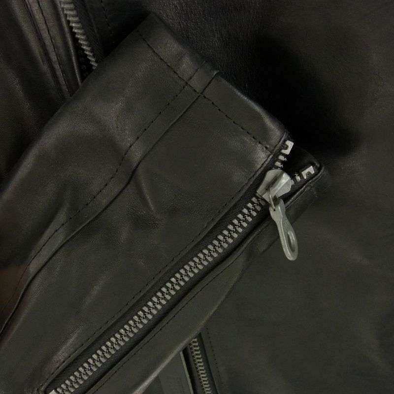 イサムカタヤマバックラッシュ 19AW 1839-01 イタリーホースバケッタ レザー セミダブル ライダース ジャケット 買取実績 画像