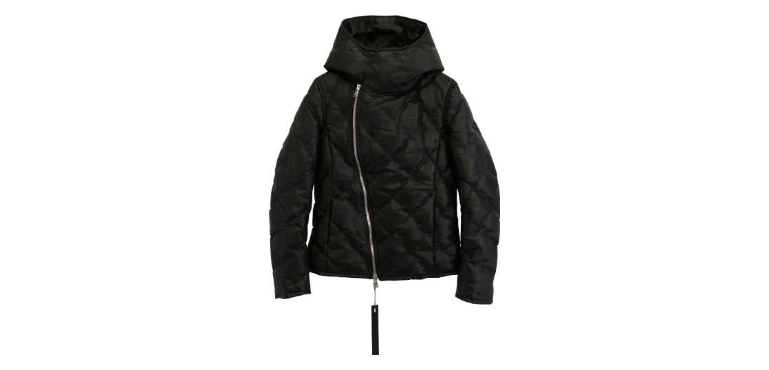 イサムカタヤマバックラッシュ 2031-16 MONOCHROME LUXURY STEER 0.6mm POLISH WHITE GOOSE DOWN BLOUSON 買取実績