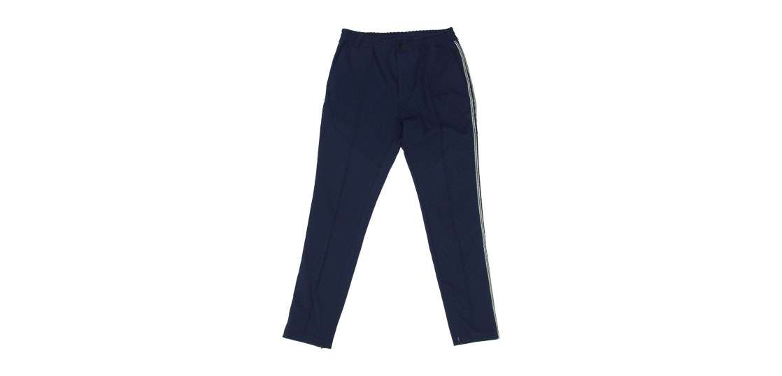 バックラッシュ 2105-01 POLYESTER-JERSEY SLIM ZIPPED TRACK PANTS  買取実績