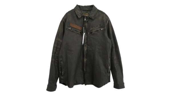 イサムカタヤマバックラッシュ 2147-02 JAPAN STEER WHITE MIMOSA TANNED GARMENT-DYED SHIRT 買取実績