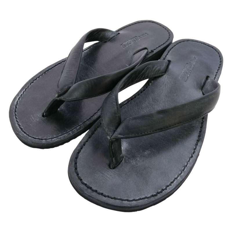 バックラッシュ 574-02 ショルダーレザー牛脂仕上げ ビブラムソール レザーサンダル 買取実績 画像