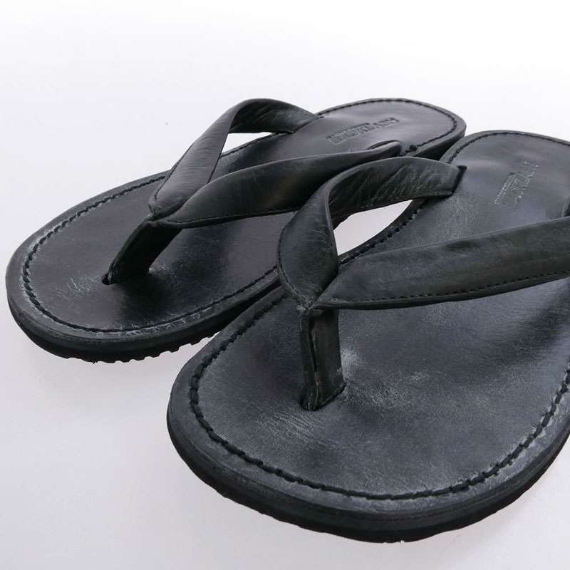 バックラッシュ 574-02 ショルダーレザー牛脂仕上げ ビブラムソール レザーサンダル 買取実績 画像