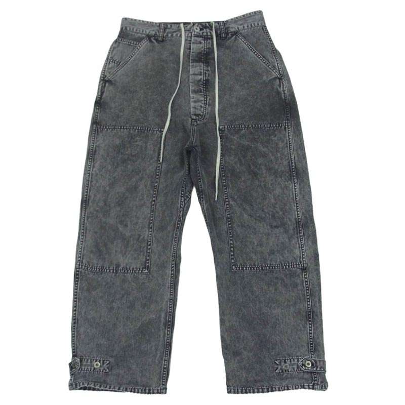 イサムカタヤマバックラッシュ D2002-01 ブリーチ ウォッシュ 加工 ボタンフライ ダブルニー ペインター パンツ 買取実績