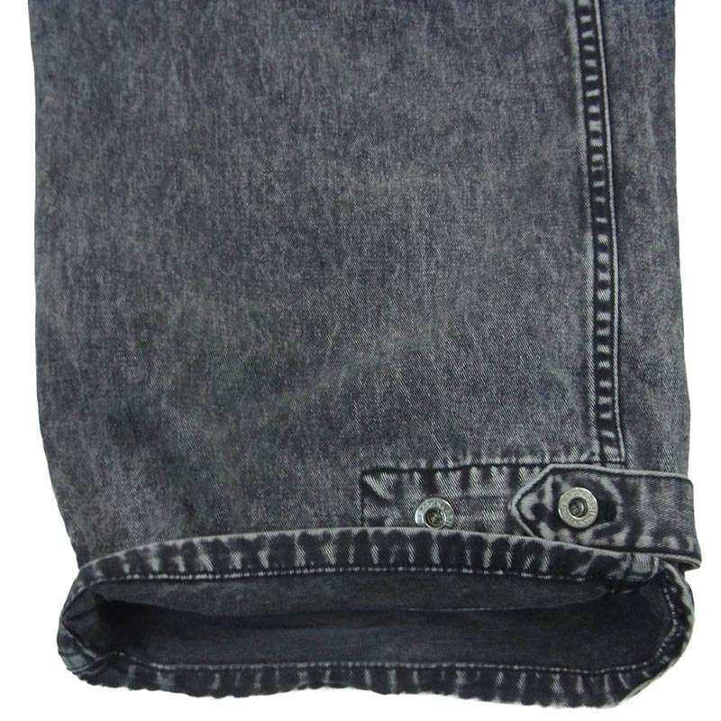 イサムカタヤマバックラッシュ D2002-01 ブリーチ ウォッシュ 加工 ボタンフライ ダブルニー ペインター パンツ 買取実績 画像