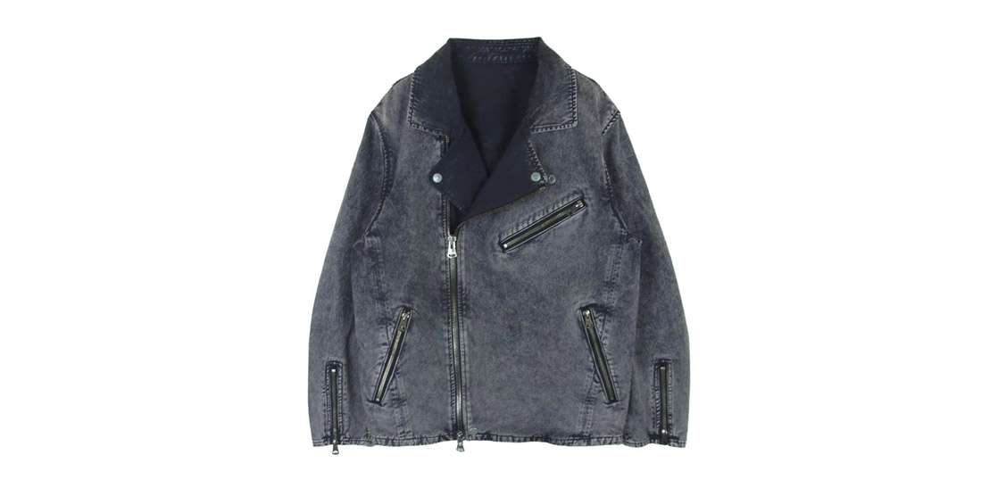 イサムカタヤマバックラッシュ D2002-02 ブリーチ ウォッシュ 加工 ダブル ライダース ジャケット 買取実績