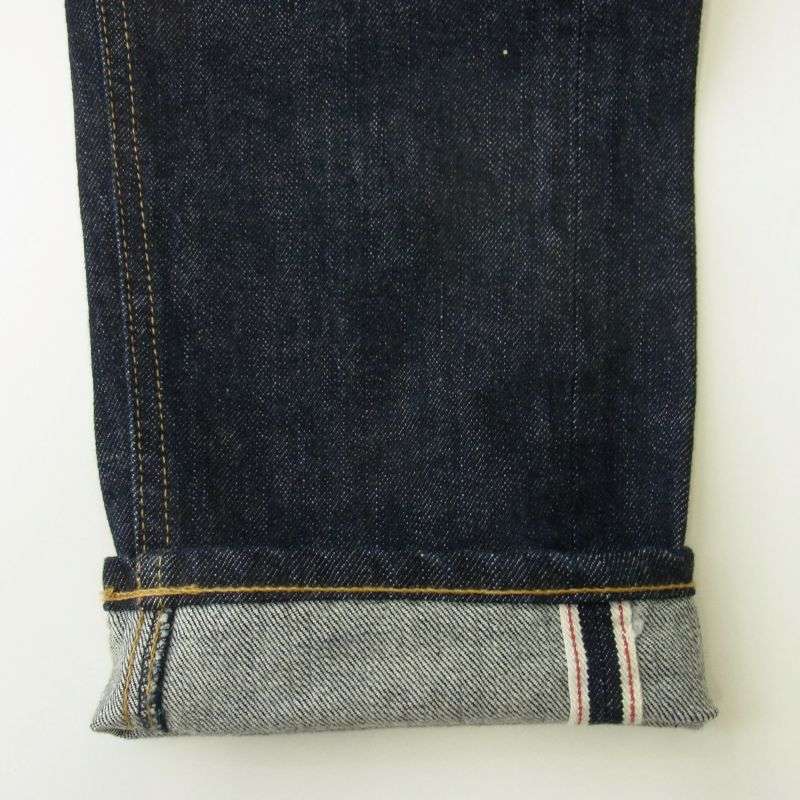 イサムカタヤマバックラッシュ D703-W TIGHT STRAIGHT DENIM ONE WASH INDIGO ワンウォッシュ タイト ストレート デニム パンツ 買取実績 画像