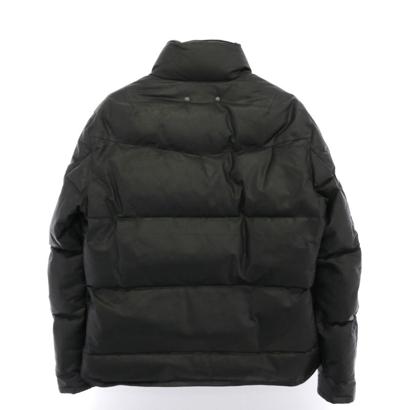 バックラッシュ T-032 THE LINE GUIDI CALF Vitello Fiore + POLISH WHITE GOOSE DOWN JACKET SILVER925パーツ グイディカーフ ホワイトグース レザー ダウンジャケット 買取実績 画像