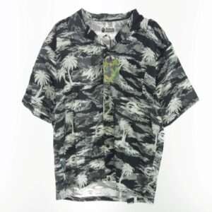 アベイシングエイプ 1L30132306 PALM TREE CAMO OPEN COLLAR POCKET SS SHIRT  買取実績