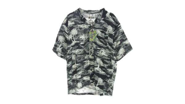 アベイシングエイプ 1L30132306 PALM TREE CAMO OPEN COLLAR POCKET SS SHIRT  買取実績
