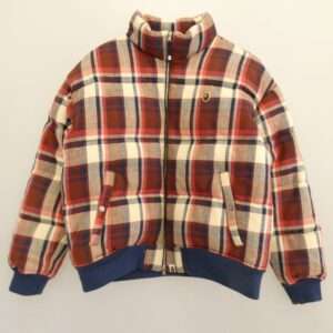 アベイシングエイプ 001DNJ801008M ラブジェネチェック CHECK DOWN JACKET 買取実績