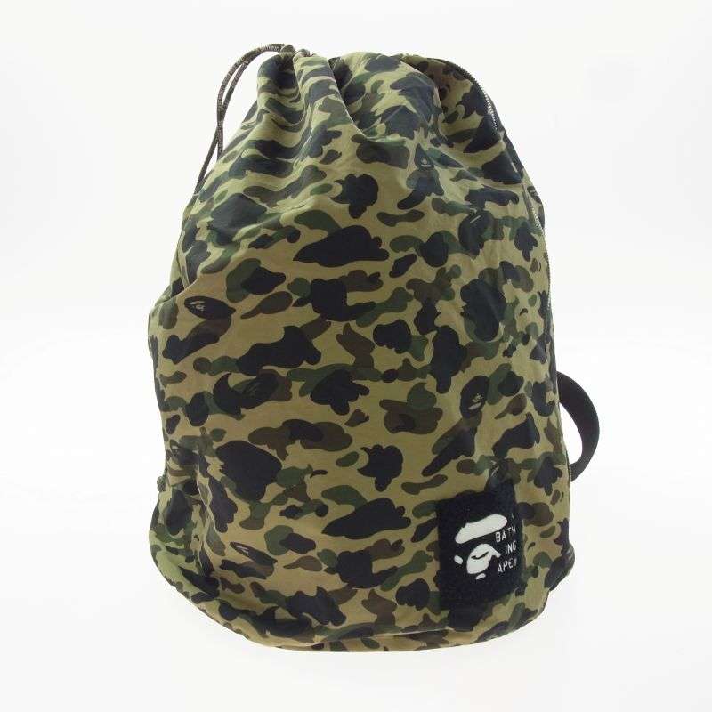 アベイシングエイプ 1ST CAMO ONE SHOULDER BODY BAG ワンショルダー 猿 迷彩 カモ ショルダー バッグ 買取実績 画像