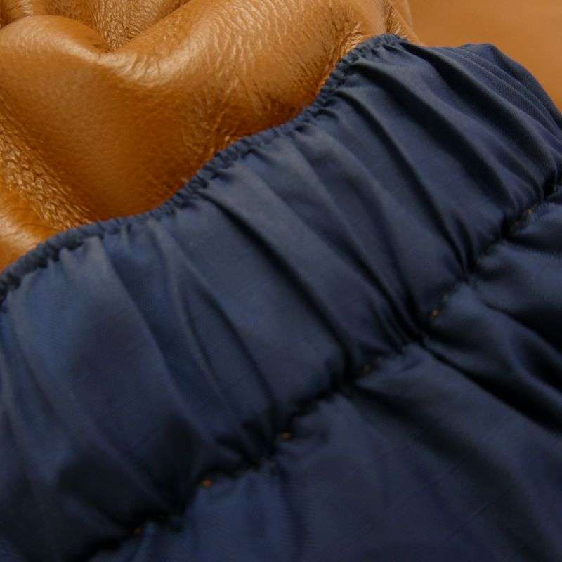 アベイシングエイプ 23AW 001DNJ801006M レザー クラシック ダウンジャケット 買取実績 画像