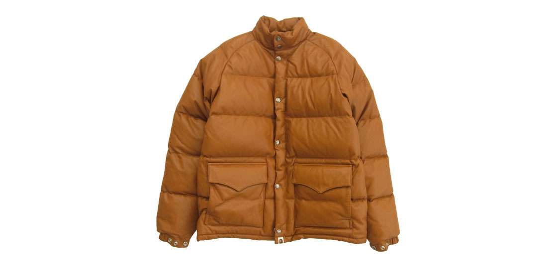 アベイシングエイプ 23AW 001DNJ801006M レザー クラシック ダウンジャケット 買取実績