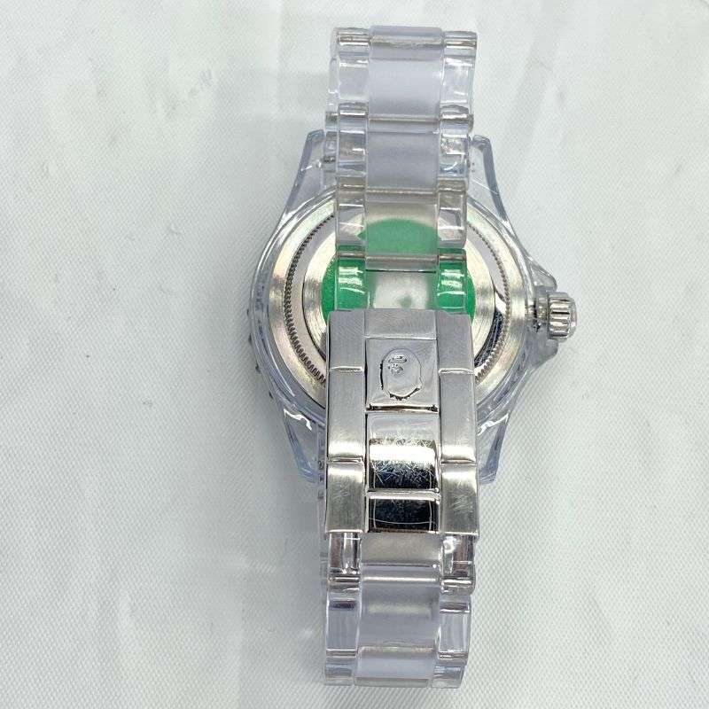 アベイシングエイプ BAPEX CLEAR WATCH ベイペックス クリアウォッチ クオーツ 腕時計 買取実績 画像