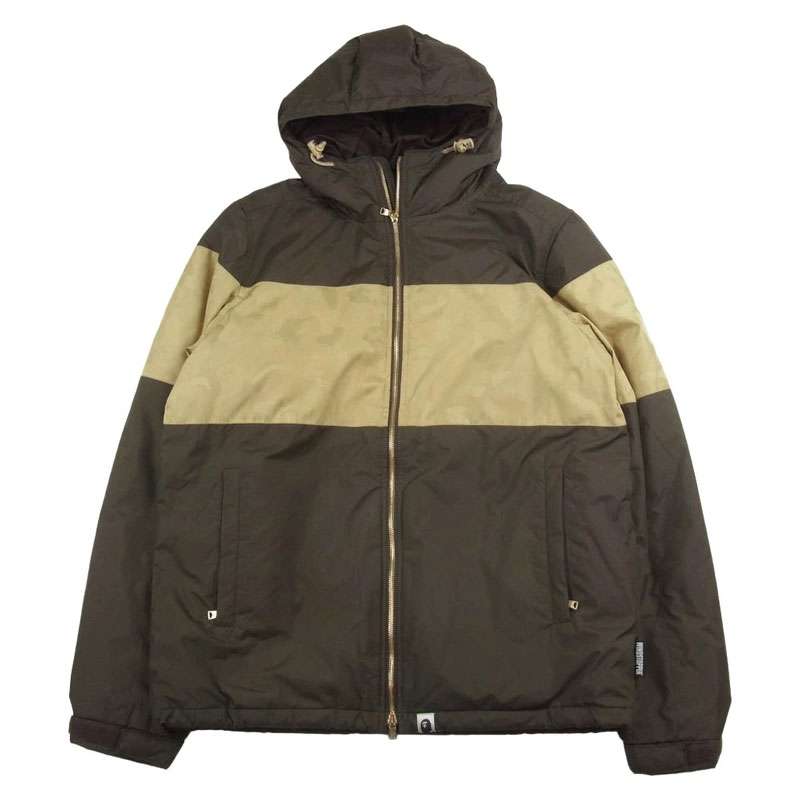 アベイシングエイプ WINDS STOPPER 中綿 パウダーガード付 ジャガードカモ マウンテン ジャケット 買取実績 画像