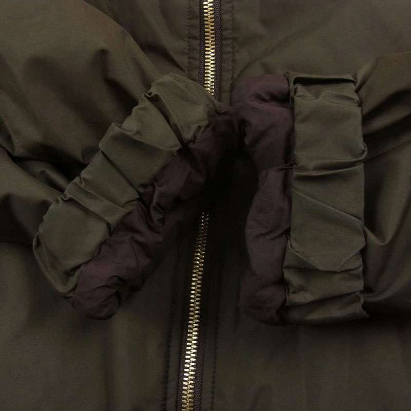 アベイシングエイプ WINDS STOPPER 中綿 パウダーガード付 ジャガードカモ マウンテン ジャケット 買取実績 画像