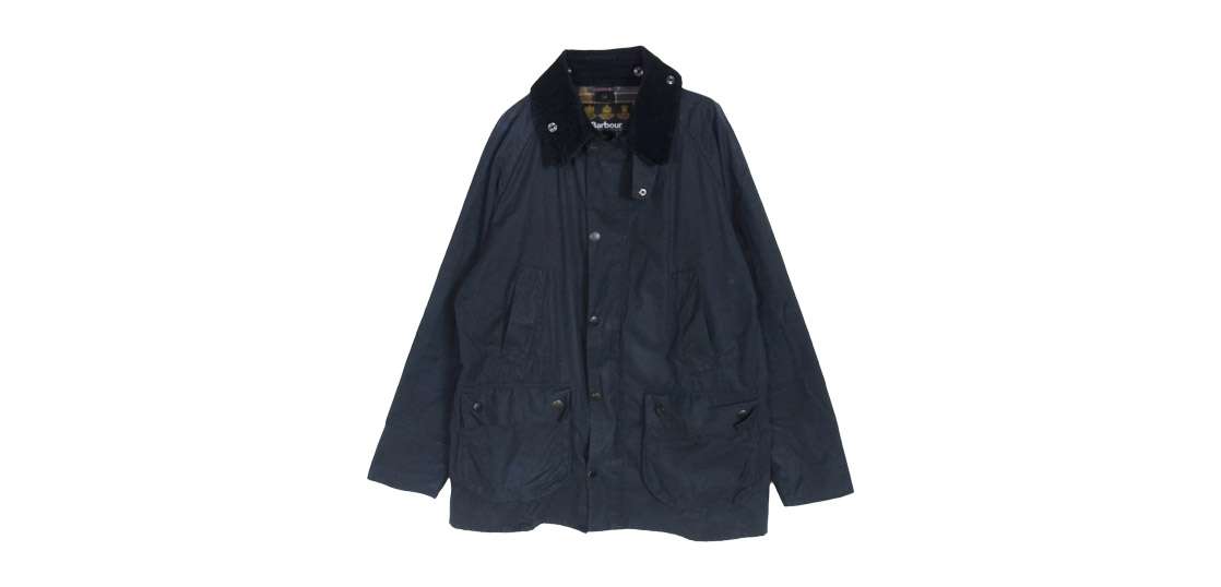 バブアー 1602130 英国製 SL BEDALE スリムフィット ビデイル オイルド ジャケット 買取実績