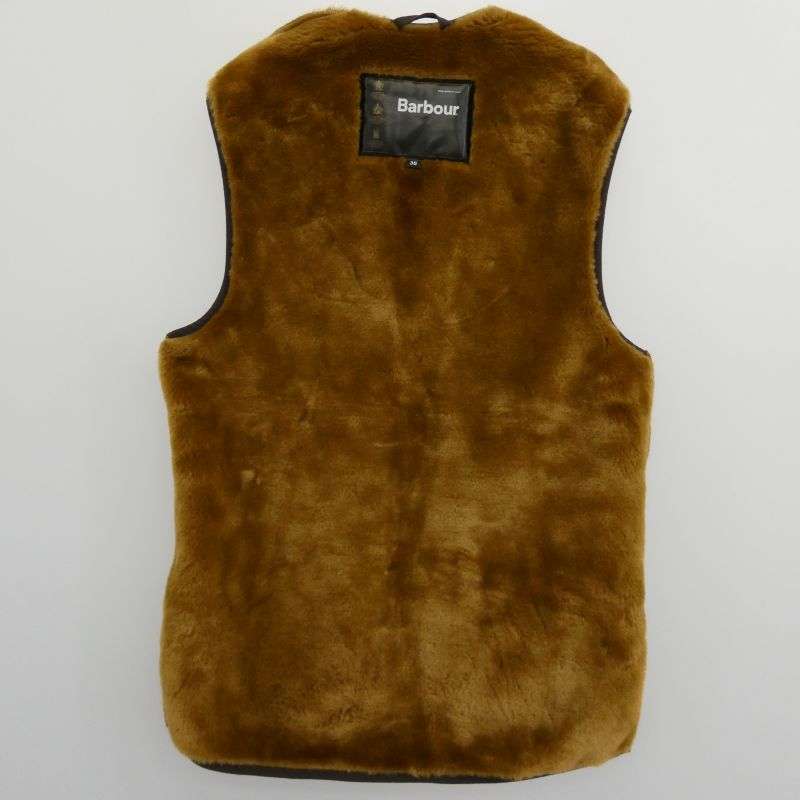 バブアー MLI0004 FRONT ZIP FUR LINER VEST ファーライナー ベスト 買取実績 画像