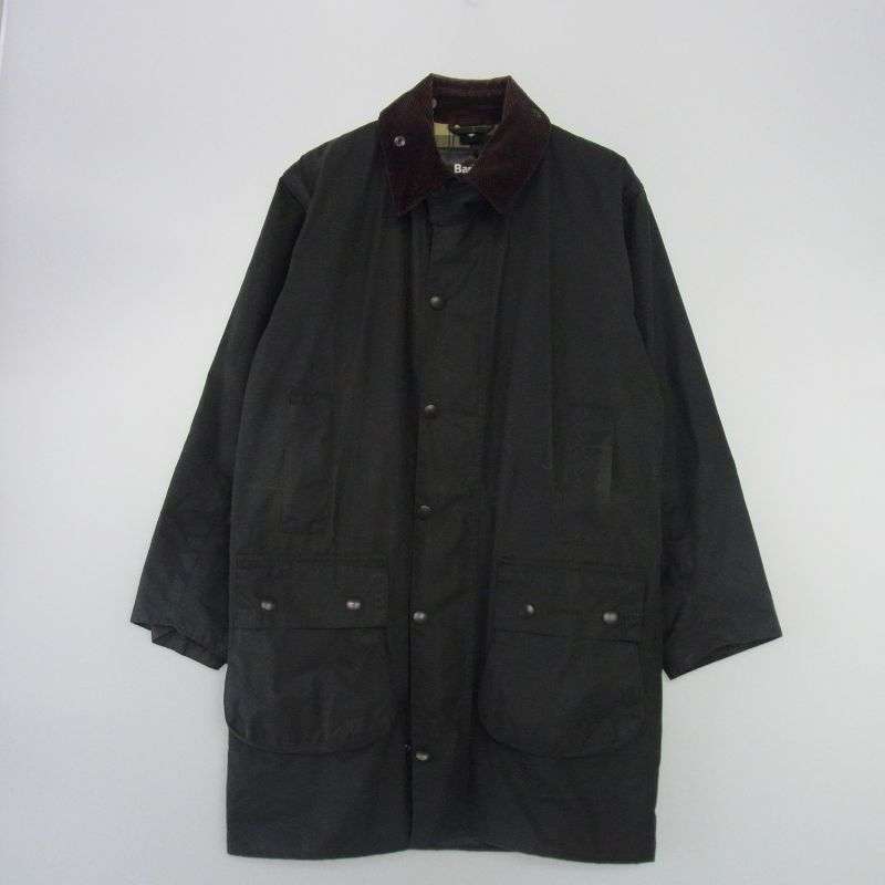 バブアー MWX0008SG91 BORDER JACKET ボーダー オイルド ワックス ジャケット 買取実績 画像