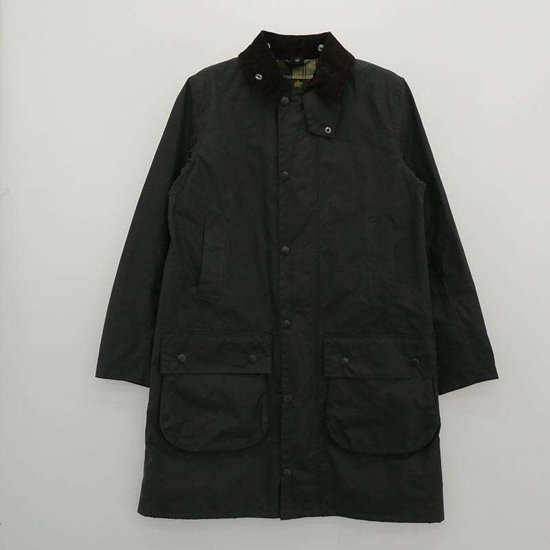 バブアー MWX0534SG91 BORDER ボーダー Waxed Cotton Coat 買取実績