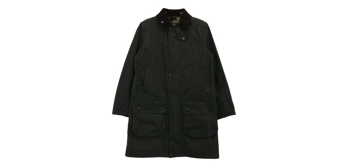 バブアー MWX0534SG91 BORDER ボーダー Waxed Cotton Coat 買取実績