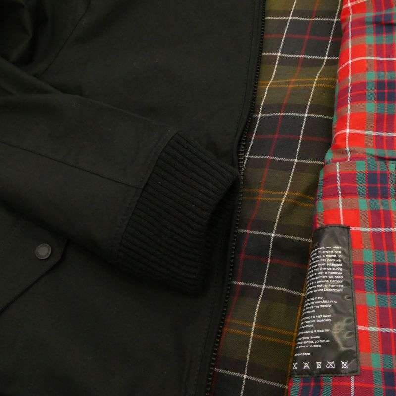 バブアー MWX2237BK11 × BARACUTA バラクータ Porton Wax Jacket ワックス オイルド ジャケット ブルゾン 買取実績 画像