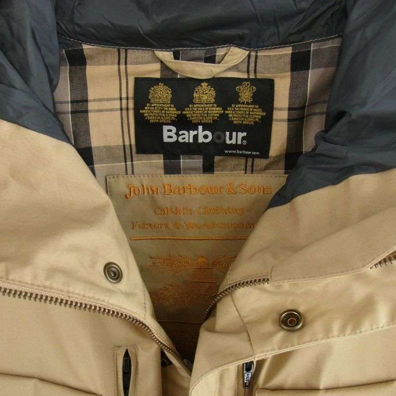 バブアー TOKITO 別注 SUMMER BICYCLE JACKET 裏地チェック柄 サマー バイシクル ジャケット 買取実績 画像