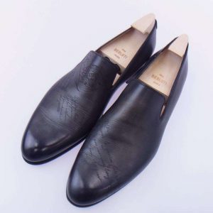 ベルルッティ 0290 × 4170 CURSIVE GALET カーシヴ ガレ カリグラフィー スリッポン ローファー レザーシューズ 買取実績