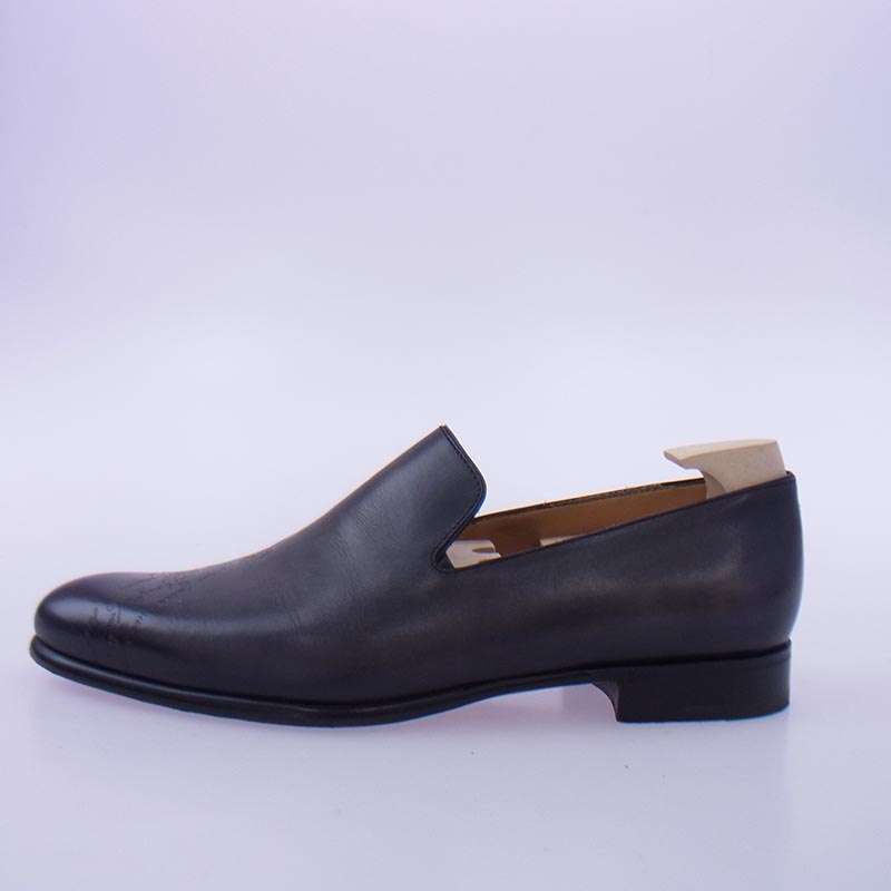 ベルルッティ 0290×4170 CURSIVE GALET カーシヴ ガレ カリグラフィー スリッポン ローファー レザーシューズ 買取実績 画像