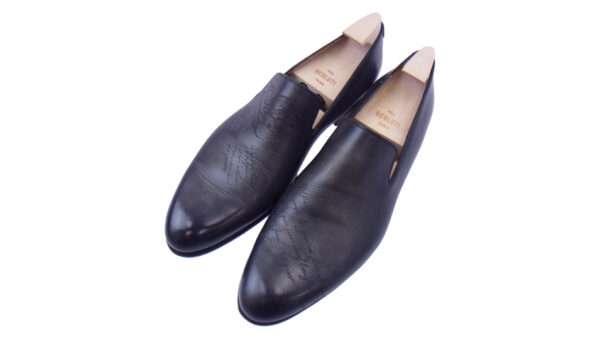 ベルルッティ 0290 × 4170 CURSIVE GALET カーシヴ ガレ カリグラフィー スリッポン ローファー レザーシューズ 買取実績