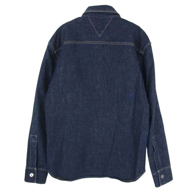 ボッテガヴェネタ 686067 V0W20 メタルボタン コントラストボタン 変形ポケット デニムシャツ ジャケット 買取実績 画像