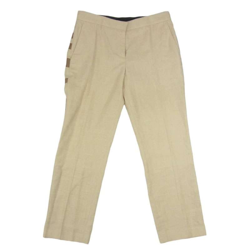 バーバリー 8016893 ウール シルク リネン サイドライン スラックス パンツ 買取実績 画像