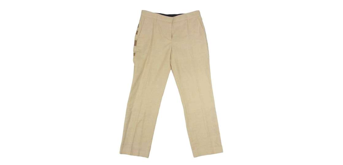 バーバリー 8016893 ウール シルク リネン サイドライン スラックス パンツ 買取実績