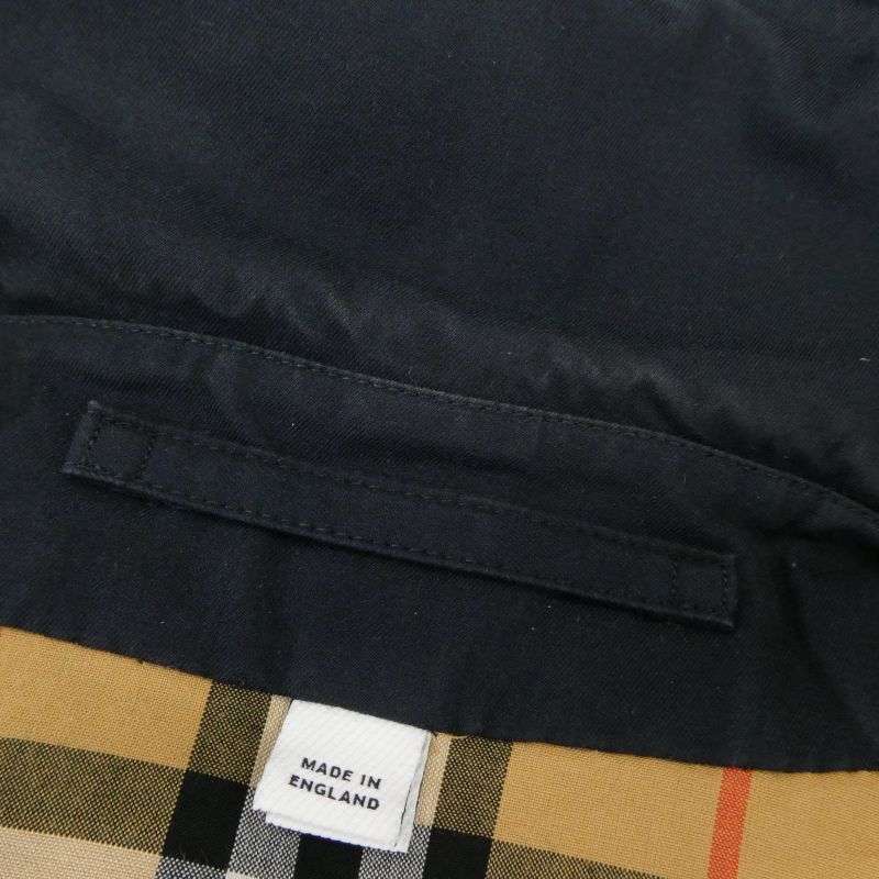 バーバリー 8018812 LONDON ENGLAND 英国製 コットン ステンカラー コート 買取実績 画像